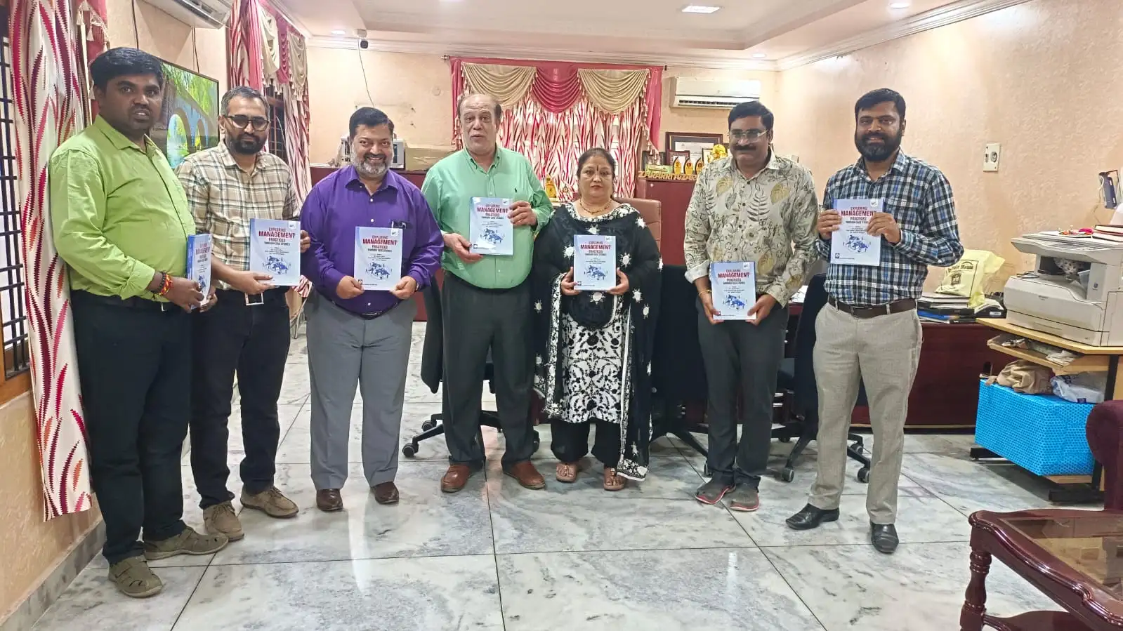 Launch of book titled 'Exploring Management Practices'